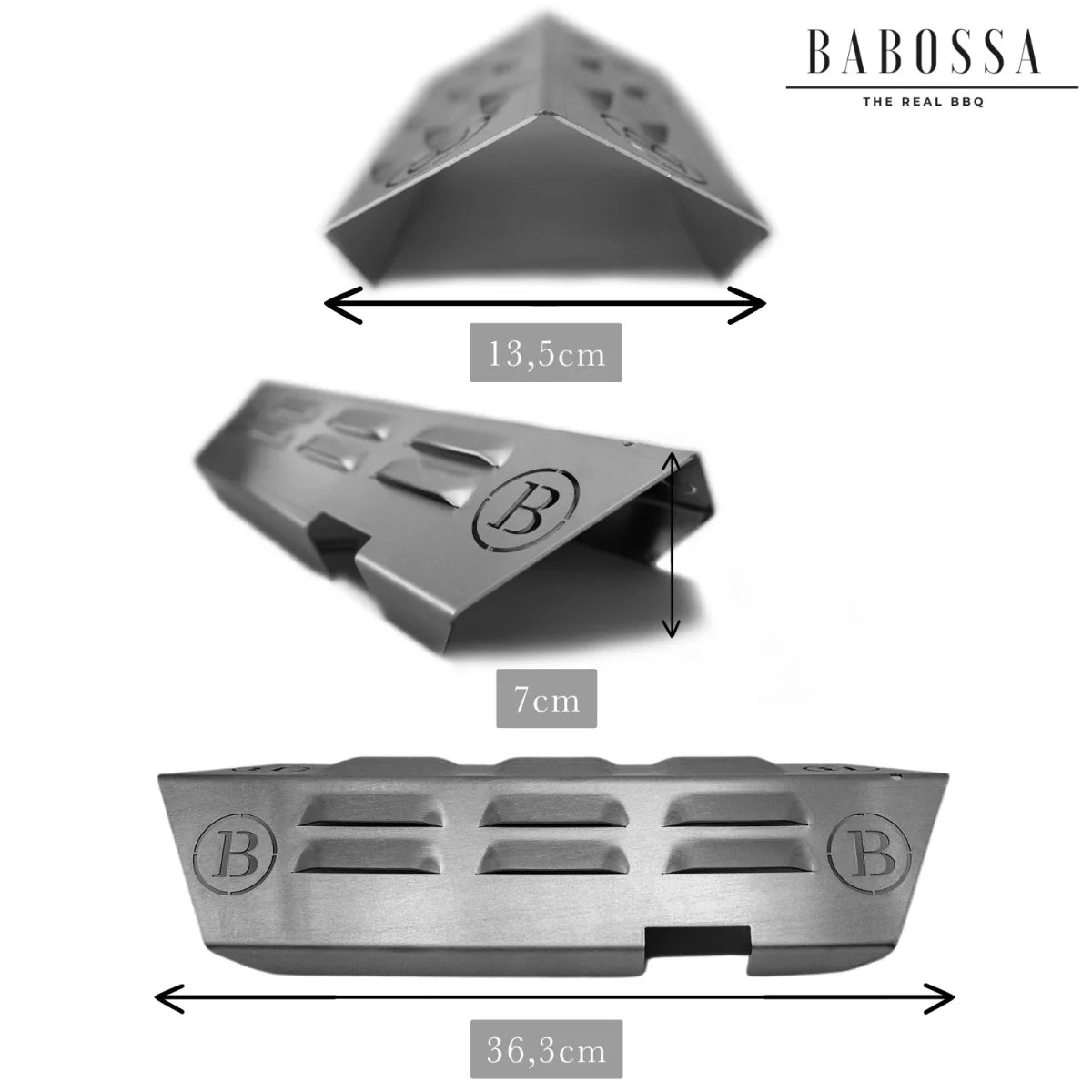 Babossa "B-Ware" Flammschutzblech, Enders Monroe Turbozone bis 202
