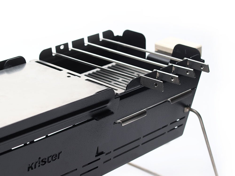 Knister Grill | Bundle | Gas | Edelstahl | Ausziehbar - BABOSSAKnister Grill | Bundle | Gas | Edelstahl | AusziehbarGrillKnisterBABOSSA
