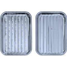 Babossa Grillschalen Set, Edelstahl