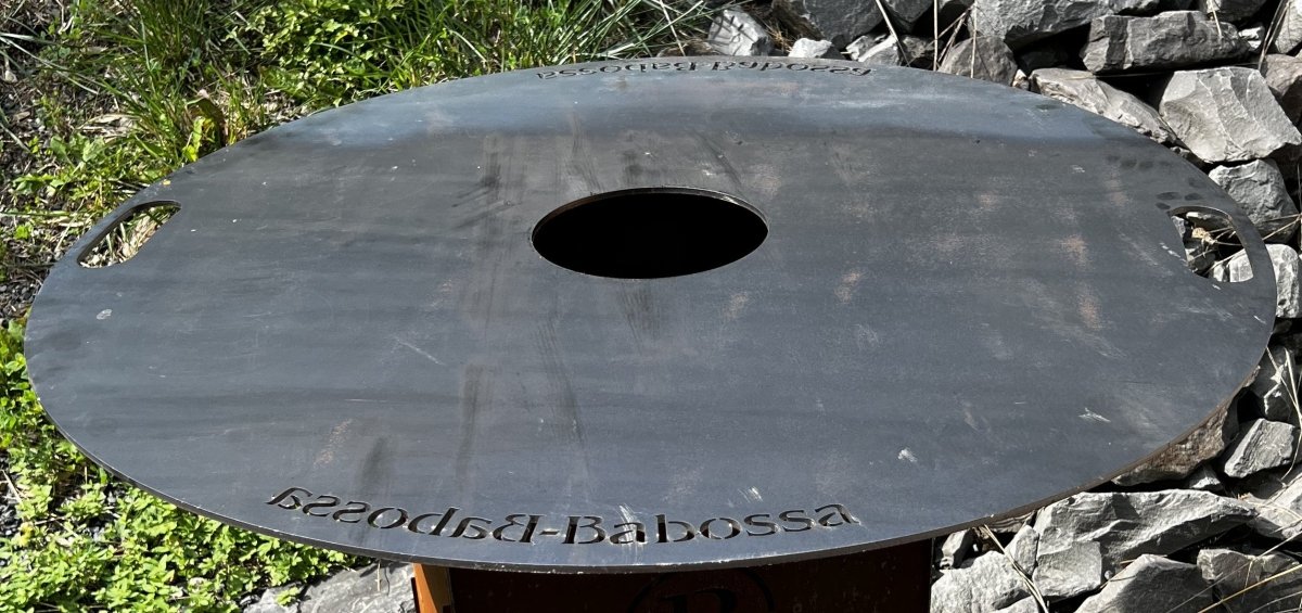 Feuerplatte | Grillplatte | Plancha | Feinkornbaustahl - BABOSSAFeuerplatte | Grillplatte | Plancha | FeinkornbaustahlBABOSSABABOSSA