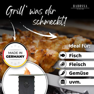 Feuertonnen Set | Premium Cortenstahl | Steckbar | Höhenverstellbar | Hitzesteuerung - BABOSSAFeuertonnen Set | Premium Cortenstahl | Steckbar | Höhenverstellbar | HitzesteuerungGrillBABOSSABABOSSA
