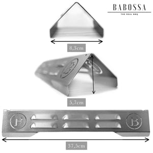 Flammschutzblech | Aromaschiene | V4A Edelstahl | Burnhard Fred - BABOSSAFlammschutzblech | Aromaschiene | V4A Edelstahl | Burnhard FredFlammschutzblechBurnhardBABOSSA