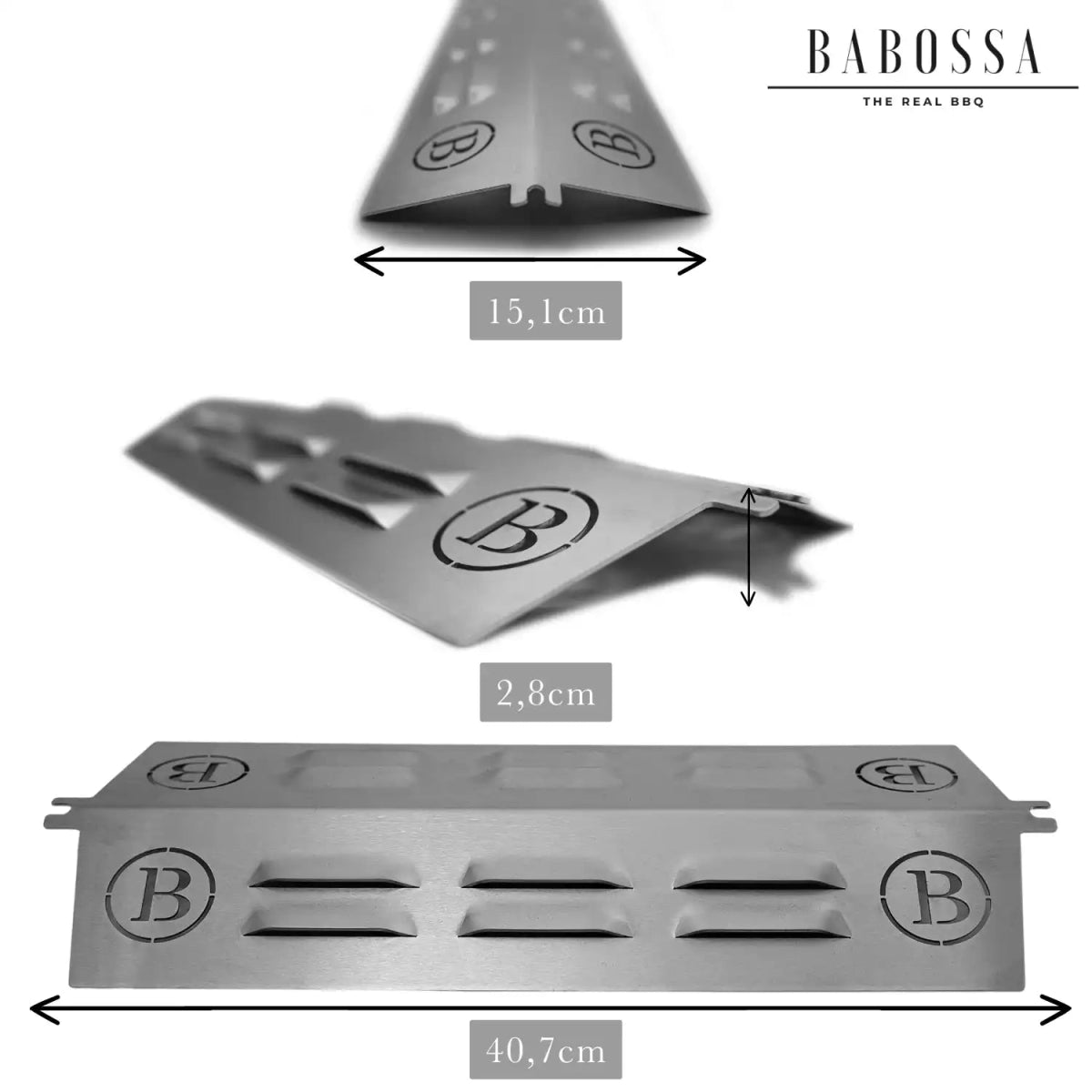 Flammschutzblech | V4A Edelstahl | Broil King Baron & Crown - BABOSSAFlammschutzblech | V4A Edelstahl | Broil King Baron & CrownFlammschutzblechBroil KingBABOSSA