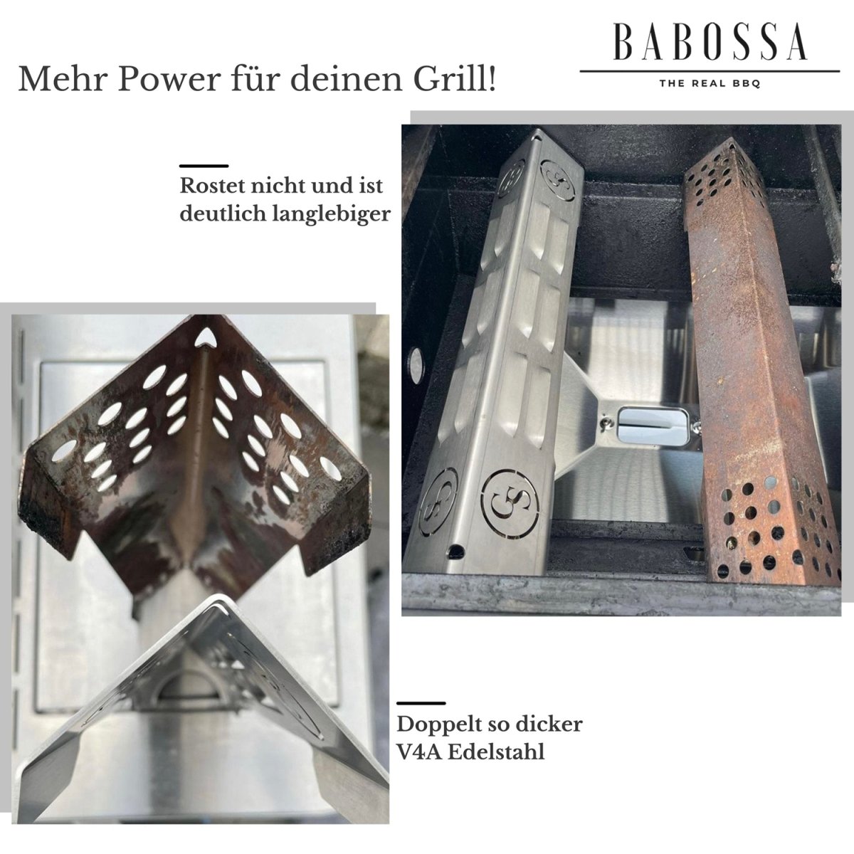 Babossa "B-Ware" Flammschutzblech, Enders Monroe Turbozone bis 202