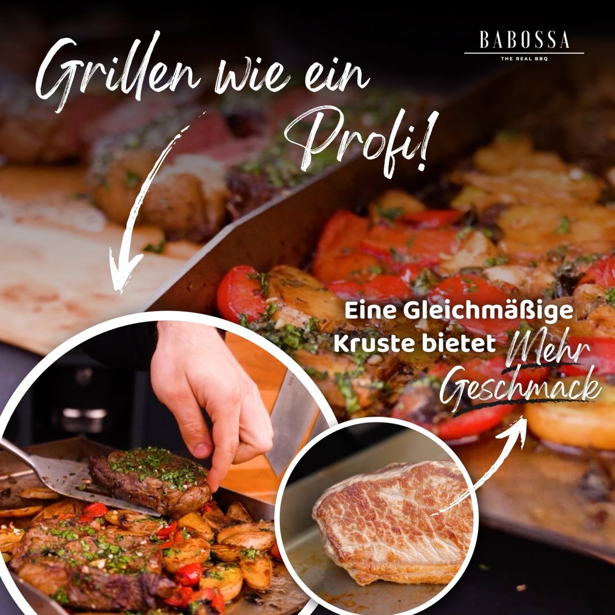Plancha 2.0 | Griddle Plate | Universal Large 30x45cm - BABOSSAPlancha 2.0 | Griddle Plate | Universal Large 30x45cmPlanchaBABOSSABABOSSA