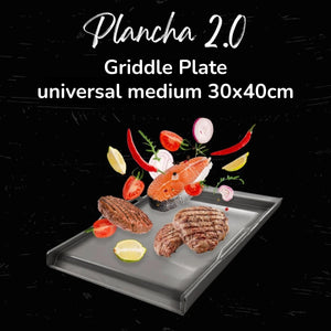 Plancha 2.0 | Griddle Plate | Universal Medium 30x40cm - BABOSSAPlancha 2.0 | Griddle Plate | Universal Medium 30x40cmPlanchaBABOSSABABOSSA