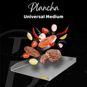 Plancha | Grillplatte | Edelstahl V2A | Universal Medium | 30x40cm - BABOSSAPlancha | Grillplatte | Edelstahl V2A | Universal Medium | 30x40cmPlanchaBABOSSABABOSSA